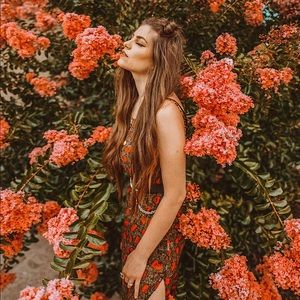 Honey punch floral dress